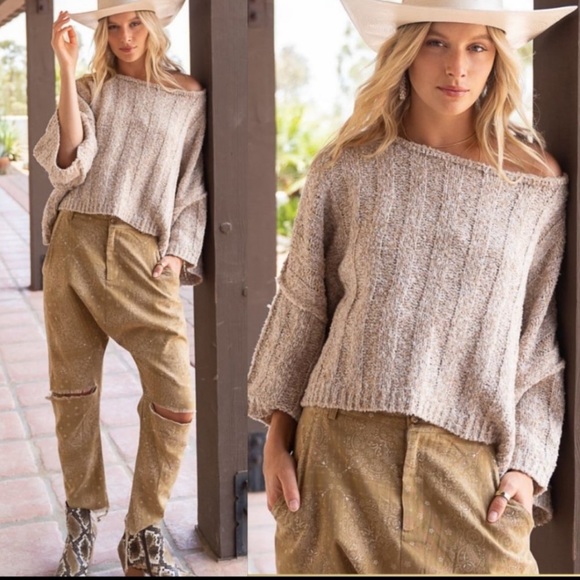 Pol Oversized Chenille Sweater - Picture 5 of 5